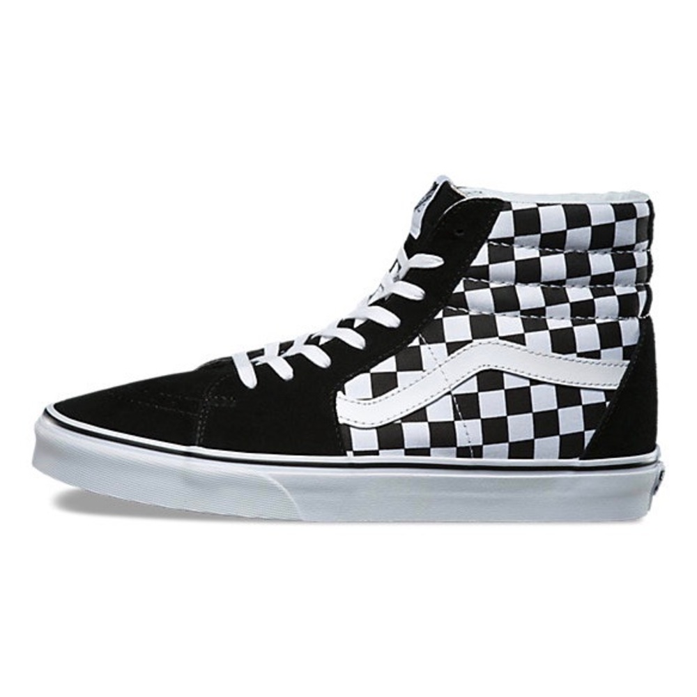 checkerboard vans